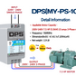 DPS Used for 7.5HP(5.5kW) 23A Motor, Single to 3 Phase Converter, MY-PS-10, 1 DPS Must Be Used for 1 Motor Only, Input/Output 200-240V, UL Listed
