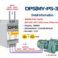 DPS Used for 2HP(1.5kW) 6A Motor, Single to 3 Phase Converter, MY-PS-3, 1 DPS Must Be Used for 1 Motor Only, Input/Output 200-240V, UL Listed