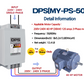 DPS Used for 40HP(30kW) 120A Motor, Single to 3 Phase Converter, MY-PS-50, 1 DPS Must Be Used for 1 Motor Only, Input/Output 200-240V, UL Listed